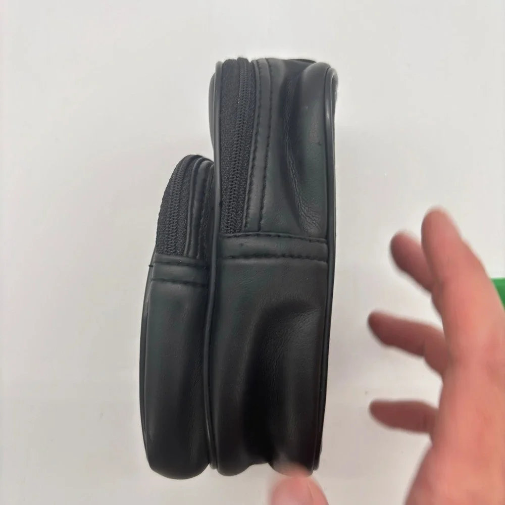 Fujifilm Compact Digital Camera Case Black Pouch with Belt Loop & Cleaning Cloth